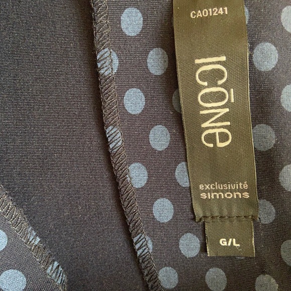 Polkadot Wiggle Dress - Picture 2 of 2